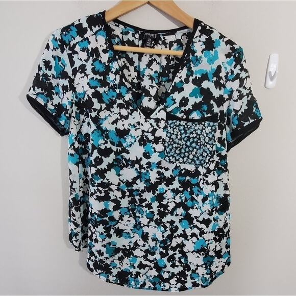 JONES NEW York‎ floral tip size small - Picture 1 of 6